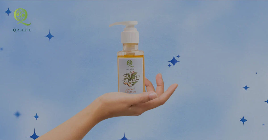 Reveal Radiant Skin Naturally with Qaadu’s Green Tea & Turmeric Facial Cleanser