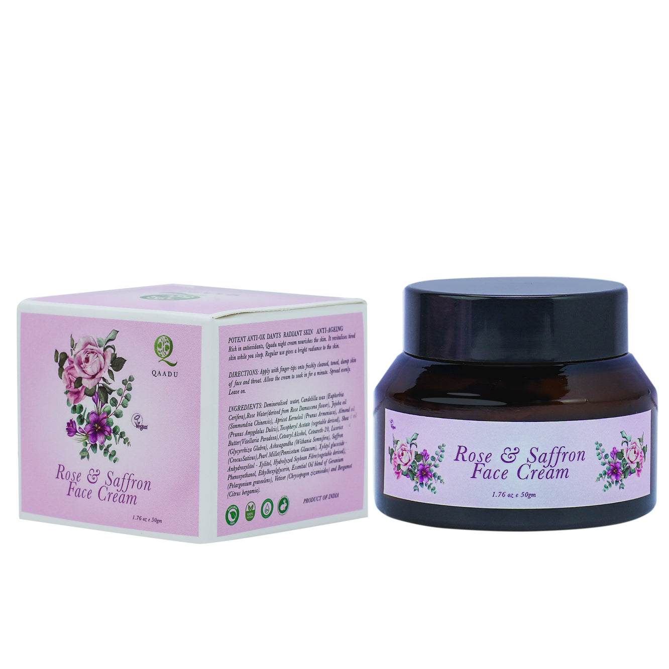 Rose & Saffron Face Cream