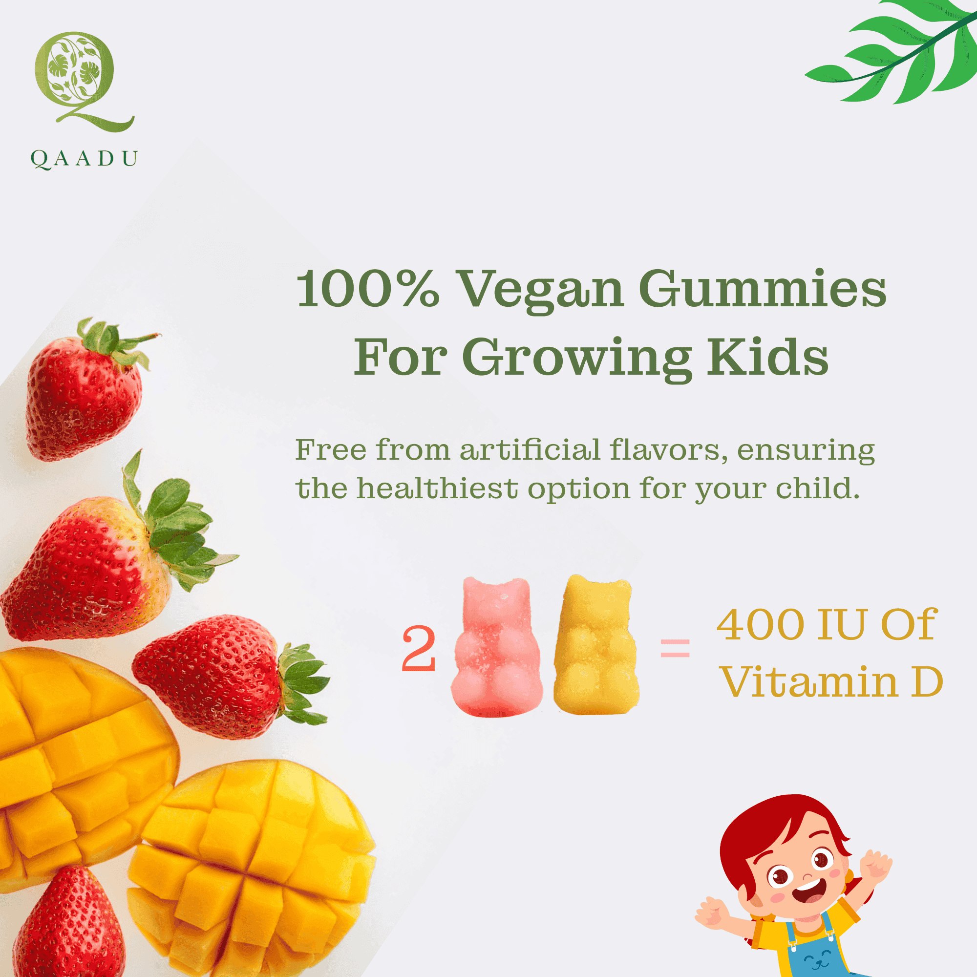 Kids Calcium & Vitamin D Gummies