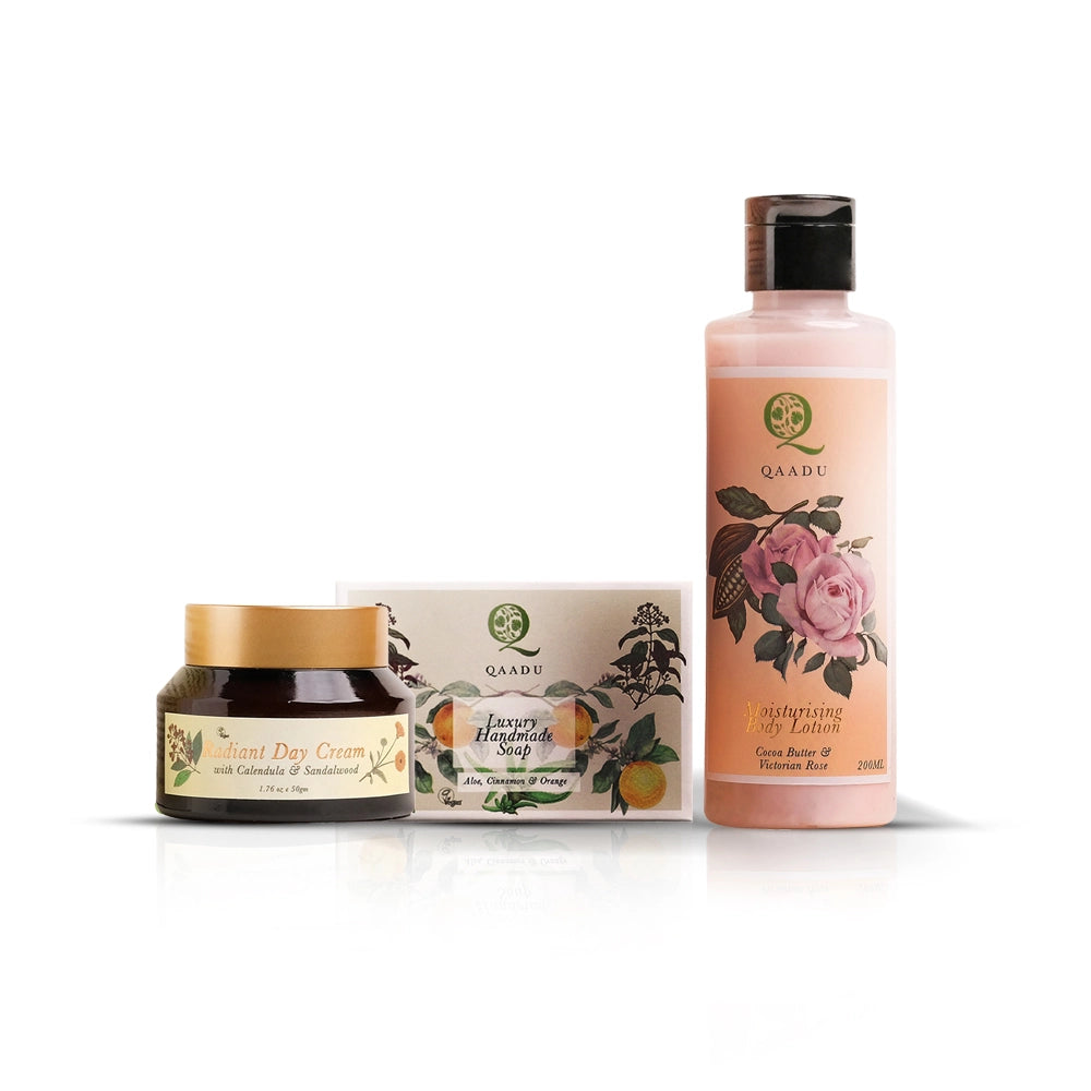 Glow & Hydrate Combo - Moisturising Body Lotion, Moisturising Body Lotion, Luxury Handmade Soap